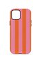 iPhone 11 Vorian Double Layer Case Tangerine Rose Stripe - 4