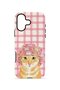 iPhone 17 Vorian Double Layer Case Pink Picnic Cat - 4