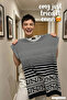Three Pattern Striped Tunic - 3