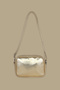 Icone Children's Heart Quilted Detailed Shoulder Bag, Gold Quilted Children's Bag, Gold Kids Bag - 8