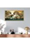 Signtouch Abstract Forest Tree Canvas Wall Art 60x120 cm With Outer Frame for Office Decor - 4