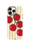 iPhone 13 Pro Vorian Double Layer Case Tomato Market Stripe