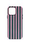 iPhone 13 Pro Vorian Double Layer Case Pink Navy Cabana - 4