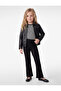 Viscose Blended Elastic Waist Flared Leggings