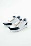 White Navy Blue Men's Sneaker - 6