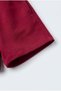 Unisex Kids Cotton Claret Red Club T-Shirt Shorts Set - 4