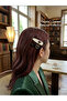 Pinterest 2-Piece Heart Bone Snap Clip - Imported Limited Hair Clip - 5