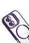 Gldisptm iPhone 17 Remim Lens Cover with Magsafe Stand - (23924) Deep Purple - 4