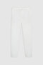 Ds Damat Slim Fit White Gofre Jogger Pants - 5