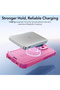 iPhone 17 case, Cyber ​​Halolock, shockproof, pink - 5