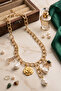 Chain Flower Pearl Tazr Necklace - 3