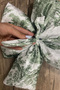 Digital Printing French Country Bow Oven Ornament Decorative Filled Soft Handmade - 4