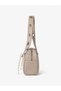Women's Mink Baguette Bag with Zipper Ring Detail, Stylish Daily Shoulder and Hand Bag - 4