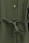 Lena Set with Watermelon Sleeves and Tie-Waist Pants -Khaki - 7