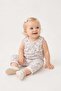 Isyis Floral Ruffle Baby Girl Romper - 2