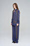 Women's Special Design Bead Embroidered Oversize Shirt - 4