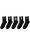 Kadıköy Ruh 5-Piece Sock Set – Yellow Navy Blue - 2