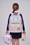 Relaxion 1814 Girls' Primary School School Bag Set of 3 with Nutritional Pencil Holder Orthopedic Waterproof Lilac Backpack - 2