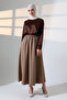 Loose Cut Maxi Skirt with Pockets, Comfortable & Stylish