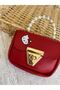Hello Ki̇tty Figure Pearl Handle Mini Girls' Bag (Long Chain Strap Available) - 2