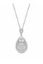 Women's Necklace with Drop Stones 316L Stainless Steel Sparkling Gift Necklace - 2