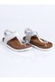 Man326 Genuine Leather Cork Sole Sandals P.F.-Silver - 34 - 3