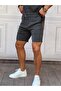 Crinkle Fabric Cotton Shorts - 2
