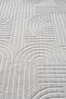 Premium Bohemian Washable Stain-Resistant Modern Sisal Light Gray Special Series Non-Slip Base Carpet Runner - 4