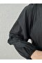 Berilay Ribbed Brit Buttoned Loose Fit Shirt-Ch517.4 Black - 2