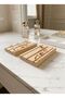3-Piece Natural Wooden Ring Stand 16X9 cm |   Jewelry Organizer & Display Stand Gift - 3