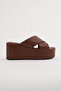 Tly-802 Padded Sole Cross Belt Slippers - 3