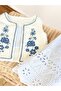 Premium Embroidered Vest 3-Piece Girls' Set - 6