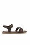 Women's Genuine Leather Stylish Slippers with Straps - Casual Comfortable Sole Summer Slippers - 2