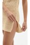 Pareo Knitwear Beach Dress Cotton Textured Seaside Outfit Bikini Top Mini Dress Cover up Openwork Dress Evening Dress - 5