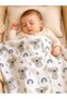 100% Cotton Double-Sided Flannel Pique Baby Blanket, Baby Pique Blanket (80X80 cm) - 2