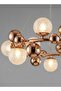 Modern Lighting, Modern chandelier, Gold Color, D:55,H:100 cm, Suitable for Living room, bed room, kitchen, Adjustable height - 3
