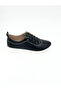Black Elastic Laced Orthopedic Daily Mother Light Sole Laser Perforated Shoes Vdz03041 - 6