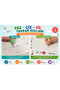Yaz-Sil Reusable Training Set |   Alphabet Numbers Mathematics Preschool Educational Book |   4 Books - 7