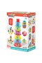 Educational Cylinder Tower Bultak 12 Piece Shape Matching Game 12+ Months - 7