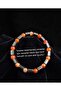 Güleç Natural Stone Hematite and Agate Stone Bracelet Capsule Cut 13X8Mm Hematite 6mm Agate - 2