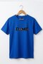 Unisex Dome Headphones Printed Glitch Effect Street Style T-Shirt