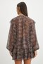 Paisley Patterned Ruffled Shirt - 6