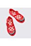 Girl's Watermelon Embossed Scented Banded Ballerinas 22-30 Red - 4