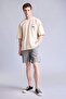 100% Cotton Naruto Boxy Fit Crew Neck Printed Short Sleeve Beige T-Shirt G6418Ax26Sm - 2