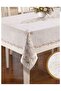 Tablecloth – Dertsiz 12-Person Single Tablecloth Dowry Gift Box Dertsiz Stain-Resistant Garden Linen