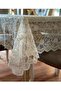Tablecloth – Dertsiz 12-Person Single Tablecloth Dowry Gift Box Dertsiz Stain-Resistant Garden Linen - 4