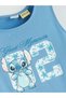 New Season Blue Stitch Printed Girls' Dress by Güli̇s Gi̇yi̇m - 2
