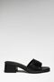 Women's Black Heel Sandals Cerinna