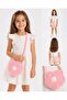 Girl's Bag with Strap Knitted Daisy Shoulder Bag - 2