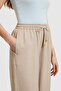 Women's Stone Canvas Trousers 50321973-Vr049 - 6